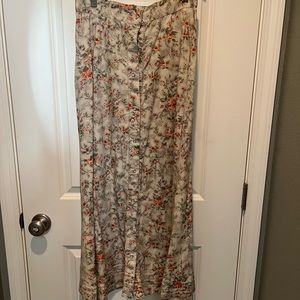 Vintage Ralph Lauren Floral Maxi Skirt